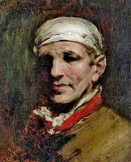 Pintura impresionista clásica americana por Merritt Chase.