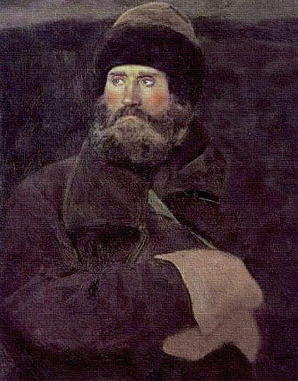Retrato ruso por Vasnetsov.