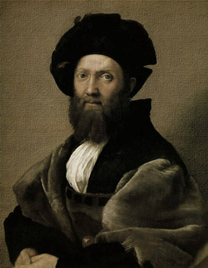 Pintura por el renacentista Rafael.