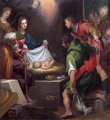Pintura religiosa del Barroco al estilo florentino por El Cigoli.