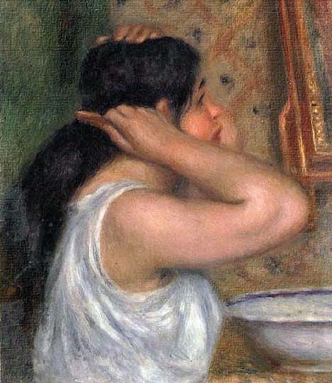 Retrato impresionista fino por Renoir.