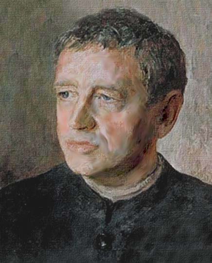 Retrato del hermano, neo-realismo por la maestra Wyeth.