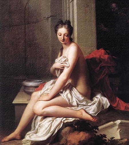 Retrato barroco, manierismo tardío por Santerre.
