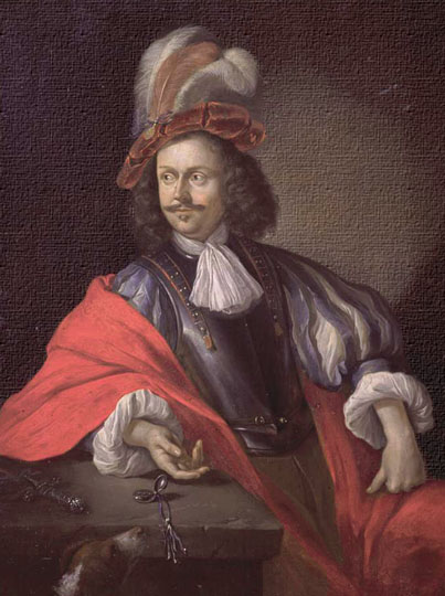 Pintura holandesa, retrato barroco por Toorenvliet.
