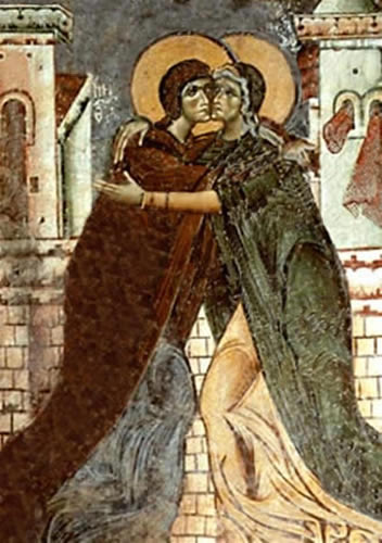 Pintura sacrosanta del siglo XII. 