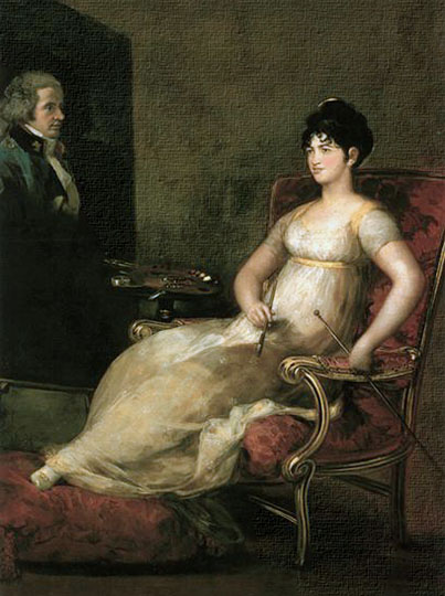 Obra neoclásica española por Goya.